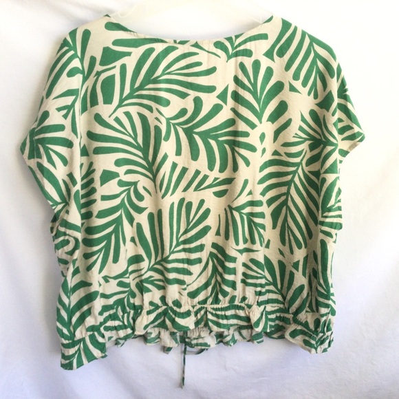 Reitmans 2X V Neck Short Sleeve Blouse NWT Viscose Blend - Picture 3 of 8